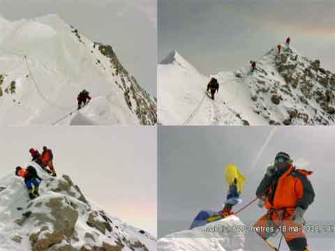 
Makalu Summit May 18, 2008 - Makalu: La face cachee de la pyramide noire DVD

